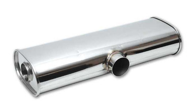 VIBRANT PERFORMANCE STREETPOWER Muffler 3in Side Inlet x Dual 2.5in VIB10632