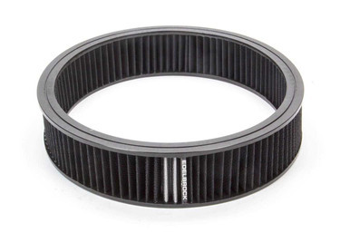 EDELBROCK Air Filter Element Black 14in x 3in EDE43668