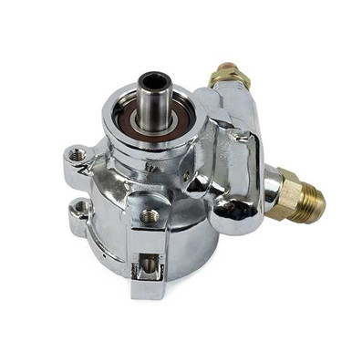 Top Street Performance Top Street Performance Power Steering Pump; GM Type 2 (Saginaw TC Series); Chrome TSPJM2010C
