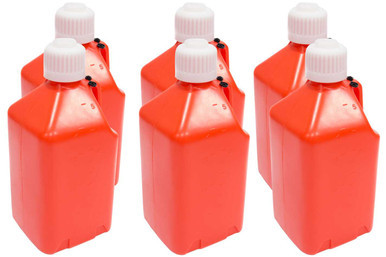 SCRIBNER Utility Jug - 5-Gallon Orange - Case 6 SCR2000O-CASE