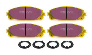 EBC BRAKES USA INC Brake Pads Yellow Stuff Front Toyota / Lexus EBCDP41837R