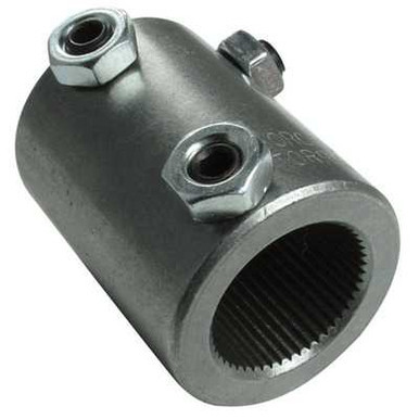 BORGESON Steering Coupler Steel 1 in48 X 3/4DD BRG314349