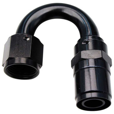 FRAGOLA #16 Race-Rite Crimp-On Hose End 180-Degree FRG2618016