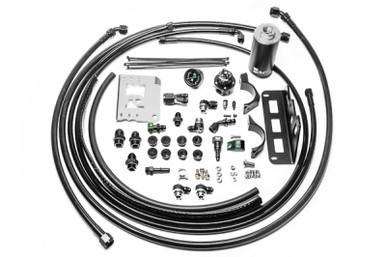 Radium Engineering 08-15 Cadillac CTS-V Fuel Hanger Plumbing Kit - Microglass Filter - 20-1325-05
