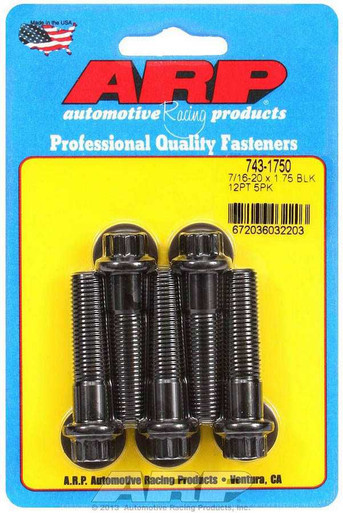 Bolt Kit - 12pt. (5) 7/16-20 x 1.750  ARP743-1750