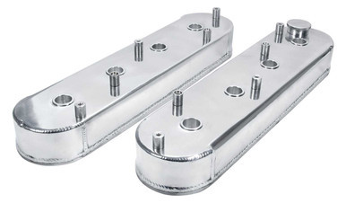 ALLSTAR PERFORMANCE Valve Covers LS Fab Aluminum w/ Coil Mount ALL26211