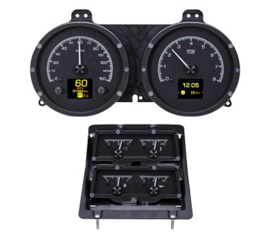DAKOTA DIGITAL HDX DIRECT-FIT ANALOG GAUGE SYSTEMS FOR 1968 CAMARO DDGHDX-68C-CAC-K