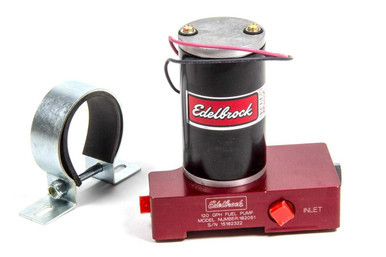 EDELBROCK Carb Electric Fuel Pump 120GPH @ 6.5psi Red EDE182051