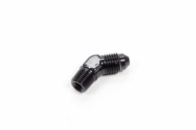 AEROQUIP 45 Deg Alum #4 Flare 1/8 in Black AERFCM5021