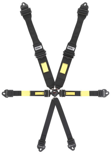 Enduro Harness 6 Point Quick Change Hans Blk CRW31004