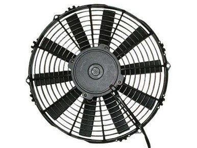 SPAL ADVANCED TECHNOLOGIES 13in Puller Fan Straight Blade 1168 CFM SPA30101507