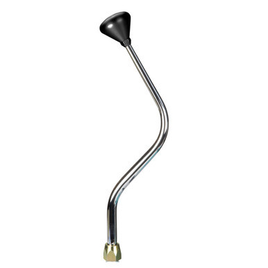ES Shifter GM 4L80 Chrom e 16in Mush Blk Knob LOKES4L80GMB