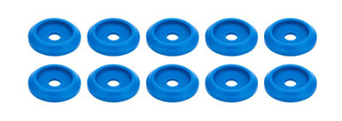 ALLSTAR PERFORMANCE Body Bolt Washer Plastic Blue 10pk ALL18848