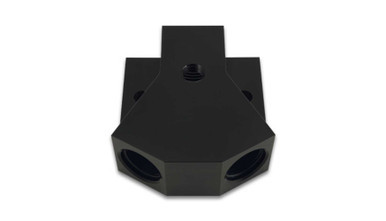 VIBRANT PERFORMANCE FUEL DISTRIBUTION BLOCK Y-BLOCK  FEMALE -8 AN VIB10893