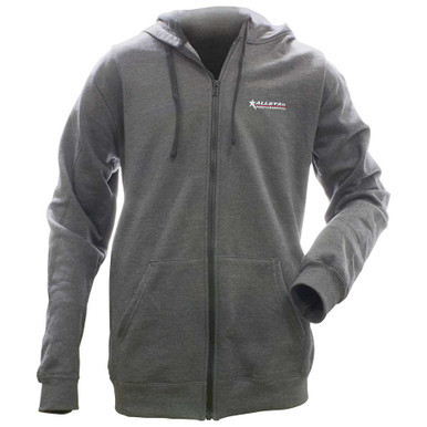ALLSTAR PERFORMANCE Allstar Full Zip Hooded Sweatshirt Charcoal M ALL99917M