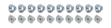 ALLSTAR PERFORMANCE Threaded Nut Insert Aluminum 10pk ALL18548-10