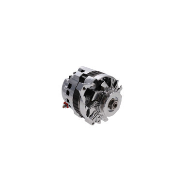 Top Street Performance Top Street Performance Alternator; GM CS130 V-Belt 160 Amps; Chrome TSPES1005C