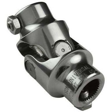 BORGESON Steering U-Joint Polished Stainless 1in48 X 3/4- BRG124334