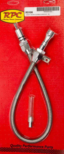 RACING POWER CO-PACKAGED FLEXIBLE TRANS DIPSTICK GM 700R4 F/W MOUNT RPCR5106