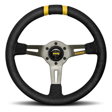 MOMO AUTOMOTIVE ACCESSORIES MOD DRIFT Steering Wheel Black Suede MOMR1907/33S