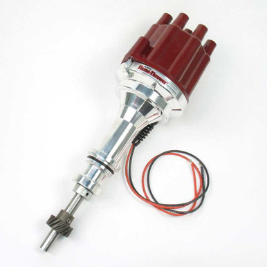 SBF Billet Distibutor w/Red Female Cap PRTD130801