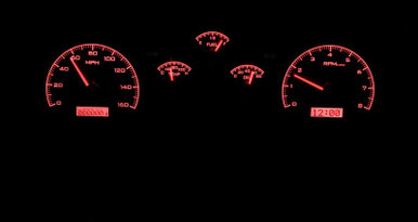 DAKOTA DIGITAL VHX SERIES DIRECT-FIT ANALOG GAUGE SYSTEMS FOR 1982-1989 CAMARO DDGVHX-82C-CAM-K-R
