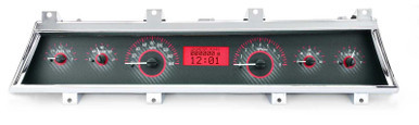 DAKOTA DIGITAL VHX SERIES DIRECT-FIT ANALOG GAUGE SYSTEMS FOR 1966-1967 CHEVELLE, EL CAMINO, MALIBU DDGVHX-66C-CVL-K-R