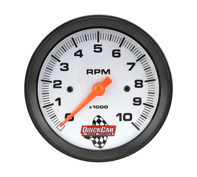 QUICKCAR RACING PRODUCTS 3-3/8in Tach w/Remote Recall QRP611-6002