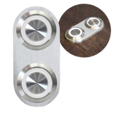 Daytona Billet Switch White LED AULAUTBBA23
