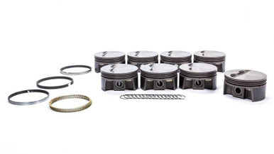 MAHLE PISTONS SBC PowerPak F/T Piston Set 4.030 Bore MAH930200030