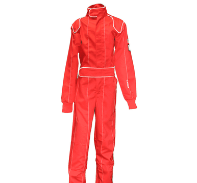 Driving Suit Junior Red Proban Small 1-Piece CRW23062