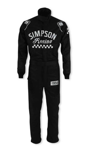 Suit Checkers X-Large Black SFI 3.2A/5 SIMCK02421