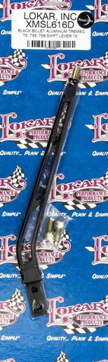 LOKAR Shift Lever TKO 500-600 Aluminum 10in Black LOKXMSL616D