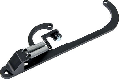 ALLSTAR PERFORMANCE Throttle Return Bracket Black 4150/Edelbrock ALL54202