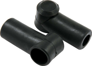 QUICKCAR RACING PRODUCTS BOOT BATTERY DISCONNECT BLACK PAIR