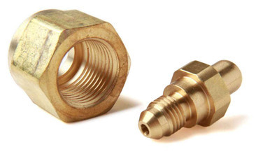 NITROUS OXIDE SYSTEMS Nut & 4an Nipple NOS16100