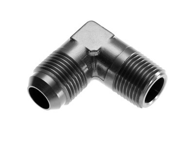 REDHORSE PERFORMANCE 4AN to 4AN(1/4)NPT Union Adapter 90 RHP822-04-04-2