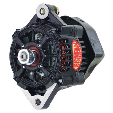 POWERMASTER Denso XS Race Alternator 75amp 1-Wire Black PWM8164
