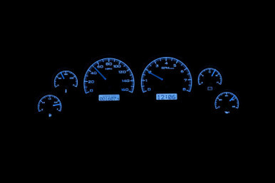 DAKOTA DIGITAL VHX SERIES DIRECT-FIT ANALOG GAUGE SYSTEMS FOR 1994-2004 MUSTANG DDGVHX-94F-MUS-K-B