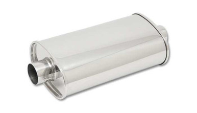 VIBRANT PERFORMANCE STREETPOWER Oval Muffler 2.75in inlet/outlet VIB1132
