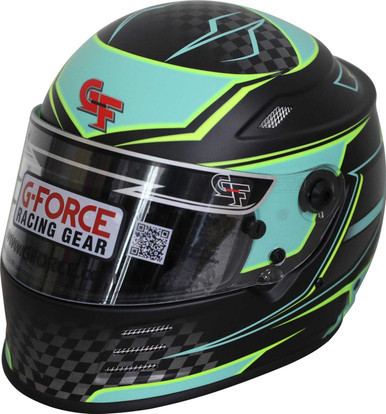G-FORCE HELMET REVO GRAPHICS SML TEAL SA2020 GFR13005SMLTL