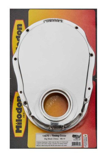 MILODON BBC Gen-6 Timing Cover Polished MIL14870