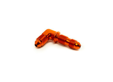 COLOR FITTINGS -04 AN FITTING BULKHEAD 90 DEGREE  - ORANGE COFBHF-04-090-000-OR