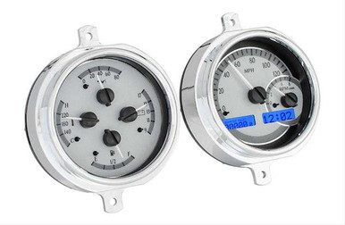 DAKOTA DIGITAL VHX SERIES DIRECT-FIT ANALOG GAUGE SYSTEMS DDGVHX-51F-PU-S-B
