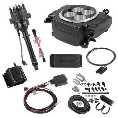 HOLLEY Sniper 2 EFI Bundle Kit SBC BLACK HLY550-511-BPK-SBC