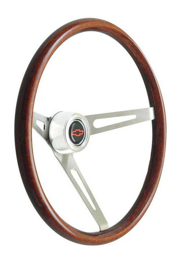 Steering Wheel GT Retro Wood Dark Finish GTP36-5459