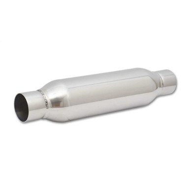 VIBRANT PERFORMANCE BOTTLE STYLE RESONATOR 2 .5IN INLET/OUTLET X 18IN VIB1793