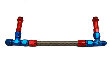 Braided Fuel Line Kit - #6 Holley Carb. AED6095
