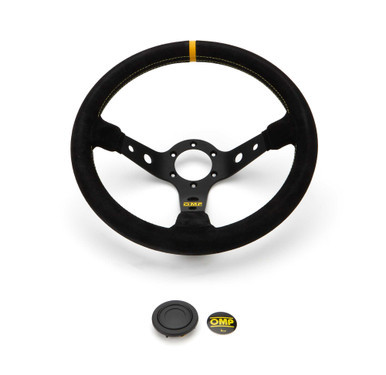 OMP RACING, INC. Corsica 330 Steering Wheel Dished Black OMPOD0-2012-071