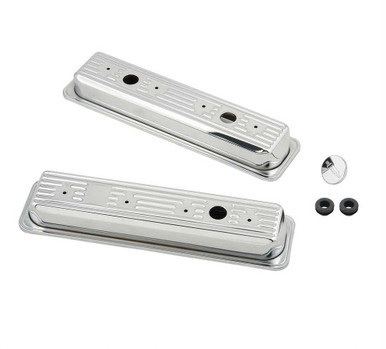 MR. GASKET 87-up SBC Valve Covers MRG9415